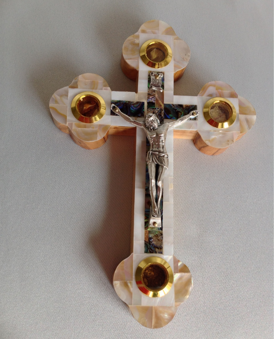 Mother of Pearl Crucifix