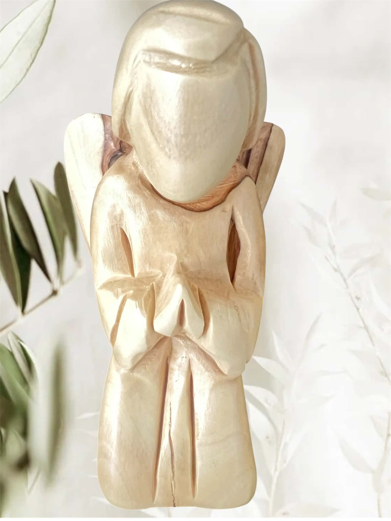 Faceless Kneeling Angel