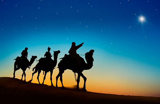 Three Kings Entering Bethlehem