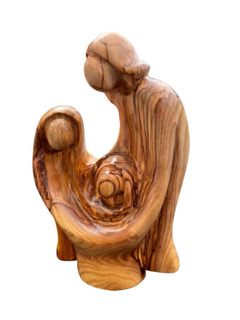 Faceless Holy Family Statue